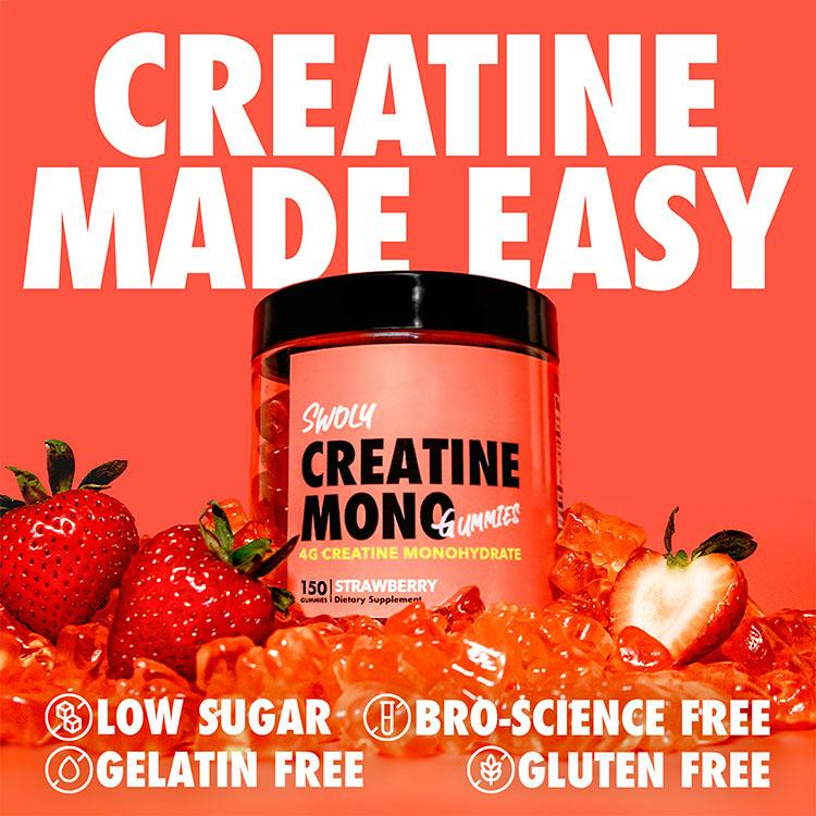 Buy Creatine Gummies for Muscle Growth, Strength & Performance